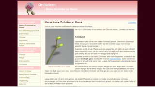 Screenshot orchideen.major-online.de